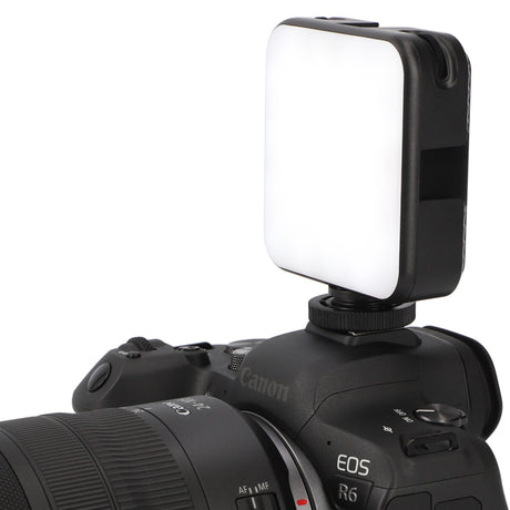Hochwertige Bicolor Videoleuchte einstellbare Helligkeit Perfekte Beleuchtung für Fotografie & Videos USB-C