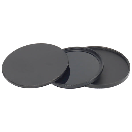 Aluminium Filterkappen Set für Objektivfilter 40,5–82 mm – Beidseitiger Schutz mit Innen- & Außengewinde