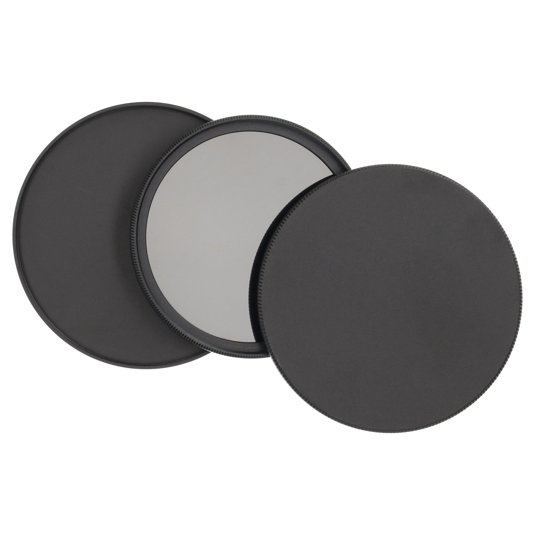 Aluminium Filterkappen Set für Objektivfilter 40,5–82 mm – Beidseitiger Schutz mit Innen- & Außengewinde