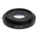 Objektivadapter für Sony/Minolta MD an Canon EOS + Korrektur-Linse