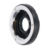 Objektivadapter für Sony/Minolta MD an Canon EOS + Korrektur-Linse