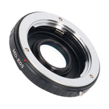Objektivadapter für Sony/Minolta MD an Canon EOS + Korrektur-Linse