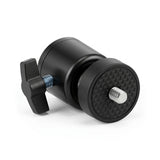 Mini Kugelkopf - 1/4 Zoll auf 3/8 Zoll – kompakter Kamera- & Zubehör-Kugelkopf bis 1 kg