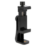 Drehbare Smartphone Halterung mit Schraubklemme & 360° Rotation - Universal Handy Stativhalter für Hochformat & Querformat (57–105 mm)