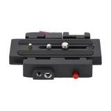 Schnellwechselplatte geeignet für Manfrotto RC5 System & 501PL, P200