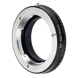 Objektivadapter für Minolta SR-Objektive an Nikon