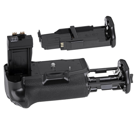 Batteriegriff Set für Canon EOS 700D 650D 600D 550D + 2x LP-E8 Akku + 1x USB Dual Ladegerät