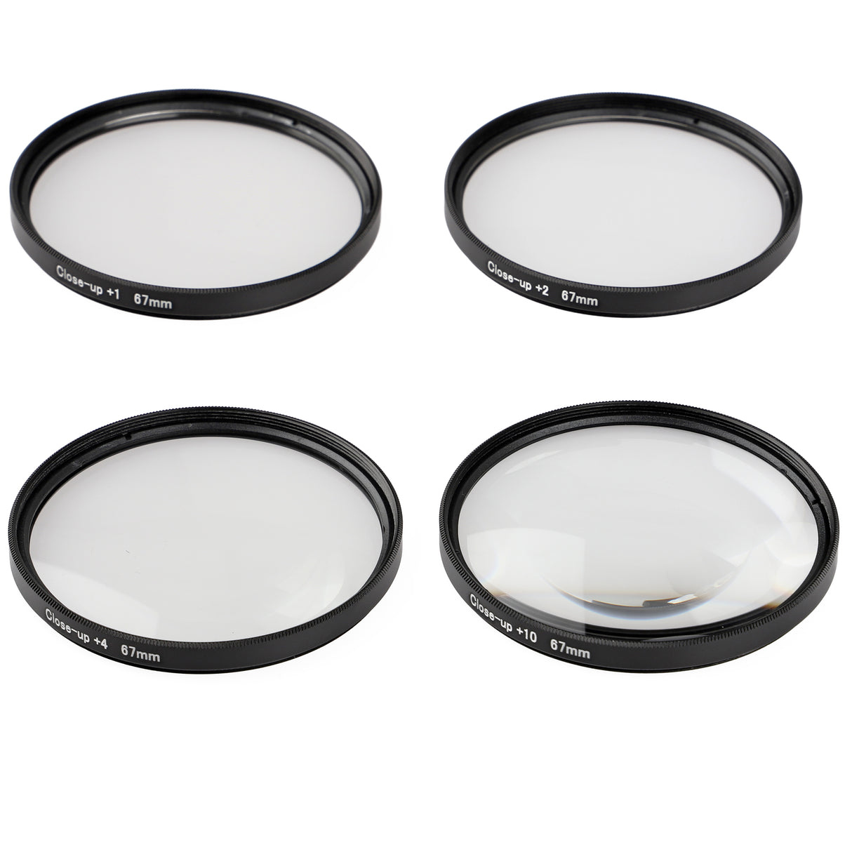 ayex Close up Makro Linsen Set 67mm - 4 teilig (+1, +2, +4, +10)