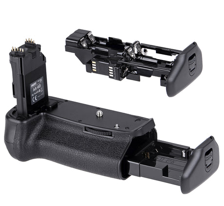 Batteriegriff Set für Canon EOS 6D + 2x LP-E6N Akku + 1x USB Dual Ladegerät wie BG-E13