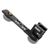ayex Blitzschiene mit rotierbaren Vierkopf-Multifunktions Cold-Shoe-Adapter eingebaute Rücklaufsperre