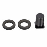 Adapter-Schraube mit 1/4 Zoll Innengewinde & 5/8 Zoll Außengewinde mit 2 Rädelschrauben
