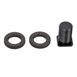 Adapter-Schraube mit 1/4 Zoll Innengewinde & 5/8 Zoll Außengewinde mit 2 Rädelschrauben