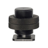 Adapter-Schraube mit 1/4 Zoll Innengewinde & 5/8 Zoll Außengewinde mit 2 Rädelschrauben