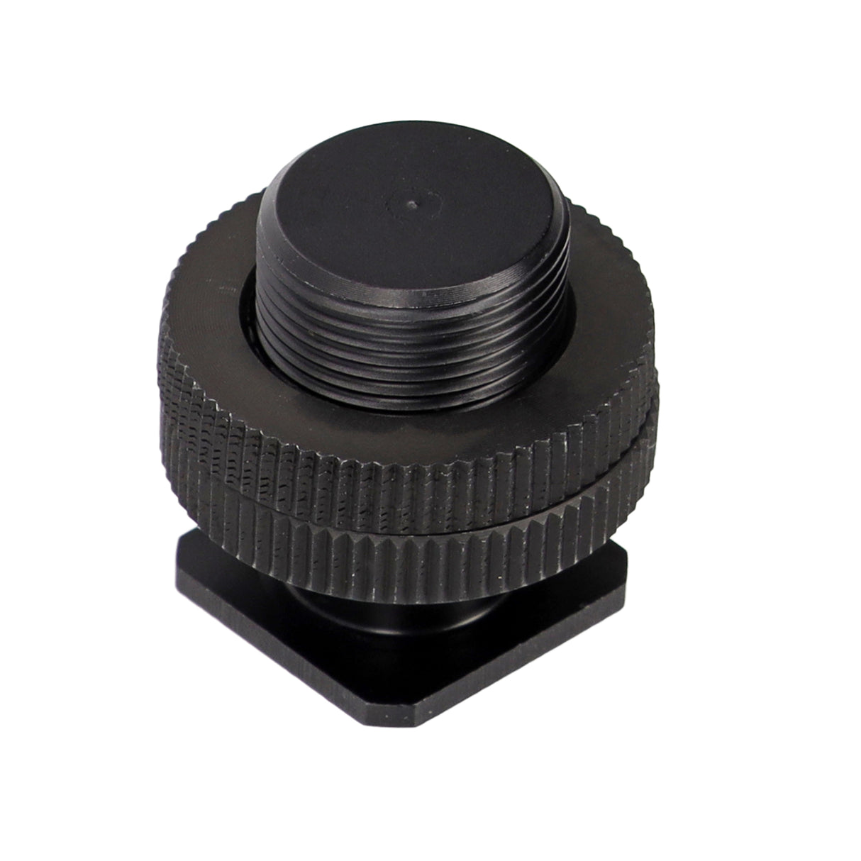 Adapter-Schraube mit 1/4 Zoll Innengewinde & 5/8 Zoll Außengewinde mit 2 Rädelschrauben