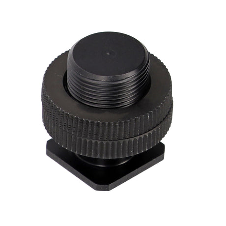 Adapter-Schraube mit 1/4 Zoll Innengewinde & 5/8 Zoll Außengewinde mit 2 Rädelschrauben