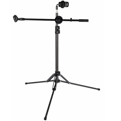 ayex flexibles Mikrofonstativ mit Halter Tablet Smartphonehalterung 1/4 Zoll Spigot Adapter