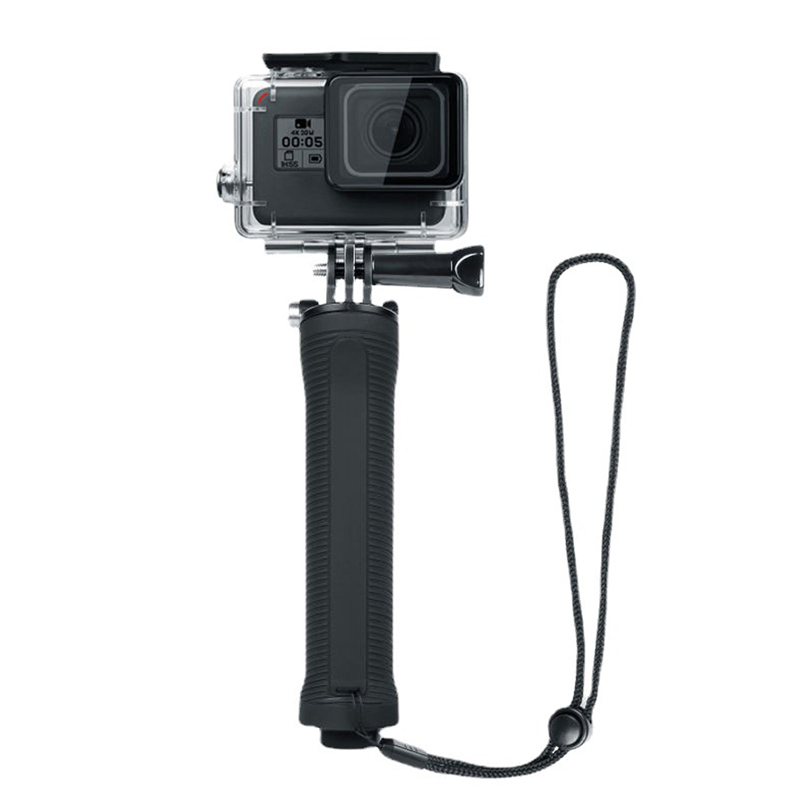 Selfie Stick Monopod mit Stativständer für GoPro & DJI Actionkameras dynamische Aufnahmen