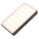 Vielseitige RGB LED Videoleuchte mit 20 Lichteffekten LCD-Display & integriertem Akku