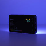 Vielseitige RGB LED Videoleuchte mit 20 Lichteffekten LCD-Display & integriertem Akku