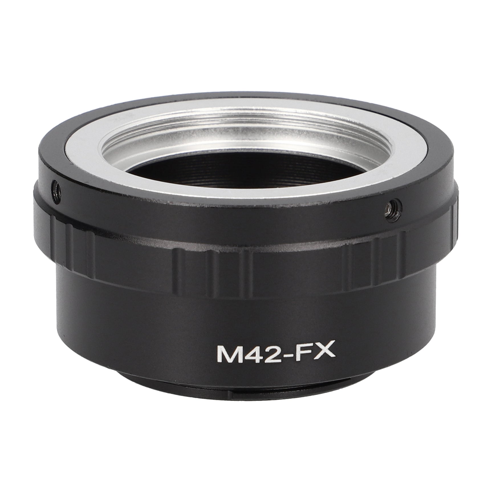 Objektivadapter für M42 Objektiv an Fuji FX Mount Kameragehäuse