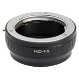Objektivadapter Minolta MD Objektive an Fuji FX Mount Kameragehäuse