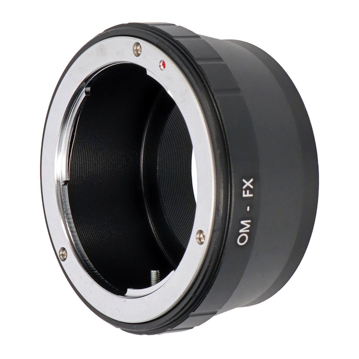 Objektivadapter Olympus OM an Fuji FX Mount Kameragehäuse