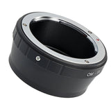 Objektivadapter Olympus OM an Fuji FX Mount Kameragehäuse