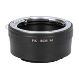 Objektivadapter Pentax PK Objektive an Canon EF-M Kameras