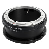 Objektivadapter Canon FD Bajonett Objektive an Nikon Z Kameras FD-Z