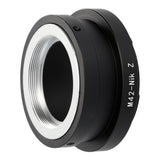 Objektivadapter M42 Bajonett Objektive an Nikon Z Kameras M42-Z