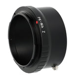 Objektivadapter Pentax PK Bajonett Objektive an Nikon Z Kameras PK-Z