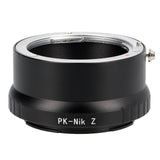 Objektivadapter Pentax PK Bajonett Objektive an Nikon Z Kameras PK-Z