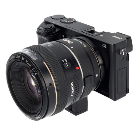 Objektivadapter AF Autofokus Canon EF/EF-S-Objektiv auf Sony E-Mount-Kamera EF-NEX II