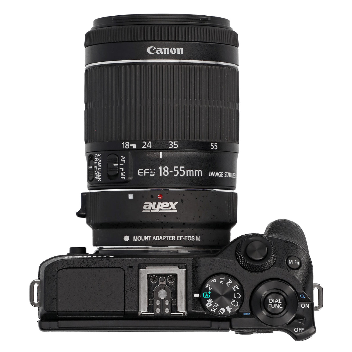 Objektivadapter für Canon EF an EOS M Kameras Autofokus EF-EOS M