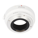 Objektivadapter für Canon EF an Canon EOS M Autofokus EF-EOS M Weiß