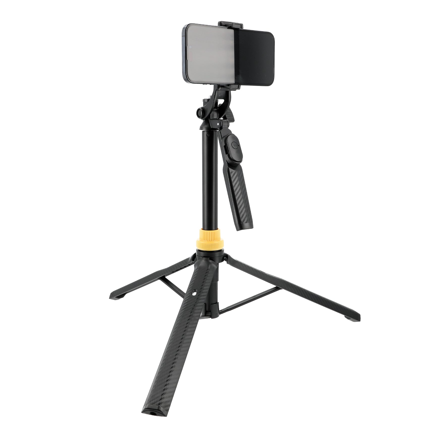 Selfie-Stick-Stativ mit Bluetooth-Fernbedienung & Handyhalterung – ausziehbar bis 170?cm