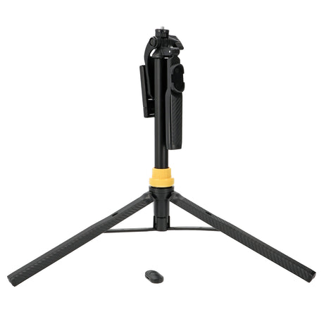 Selfie-Stick-Stativ mit Bluetooth-Fernbedienung & Handyhalterung – ausziehbar bis 170?cm