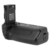 Batteriegriff für Canon EOS R5 R6 R6 Mark II wie BG-R10 Inkl. Timer-Fernauslöser + 2x LP-E6NH Akkus