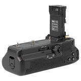 Batteriegriff für Canon EOS R5 R6 R6 Mark II wie BG-R10 Inkl. Timer-Fernauslöser + 2x LP-E6NH Akkus