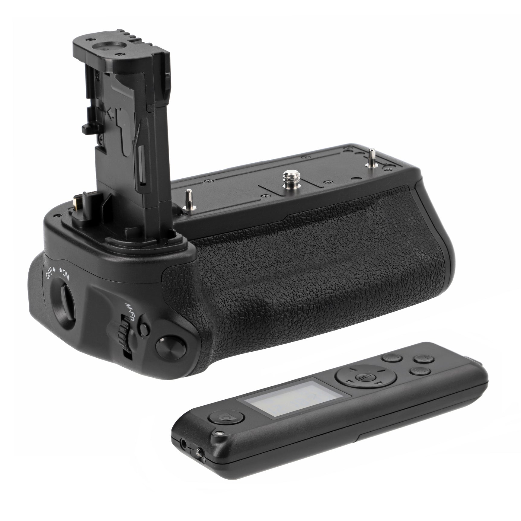 Batteriegriff für Canon EOS R5 R6 R6 Mark II Inkl. Timer-Fernauslöser wie BG-R10 kompakter Handgriff