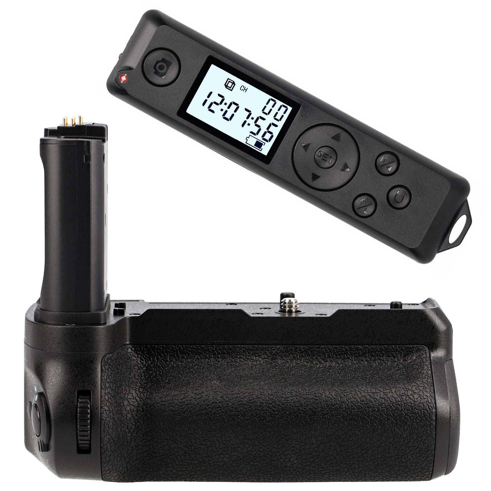 Batteriegriff für Nikon Z7 II & Z6 II inkl. Timer Fernauslöser ersetzt MB-N11 Kamera Hochformat Handgriff