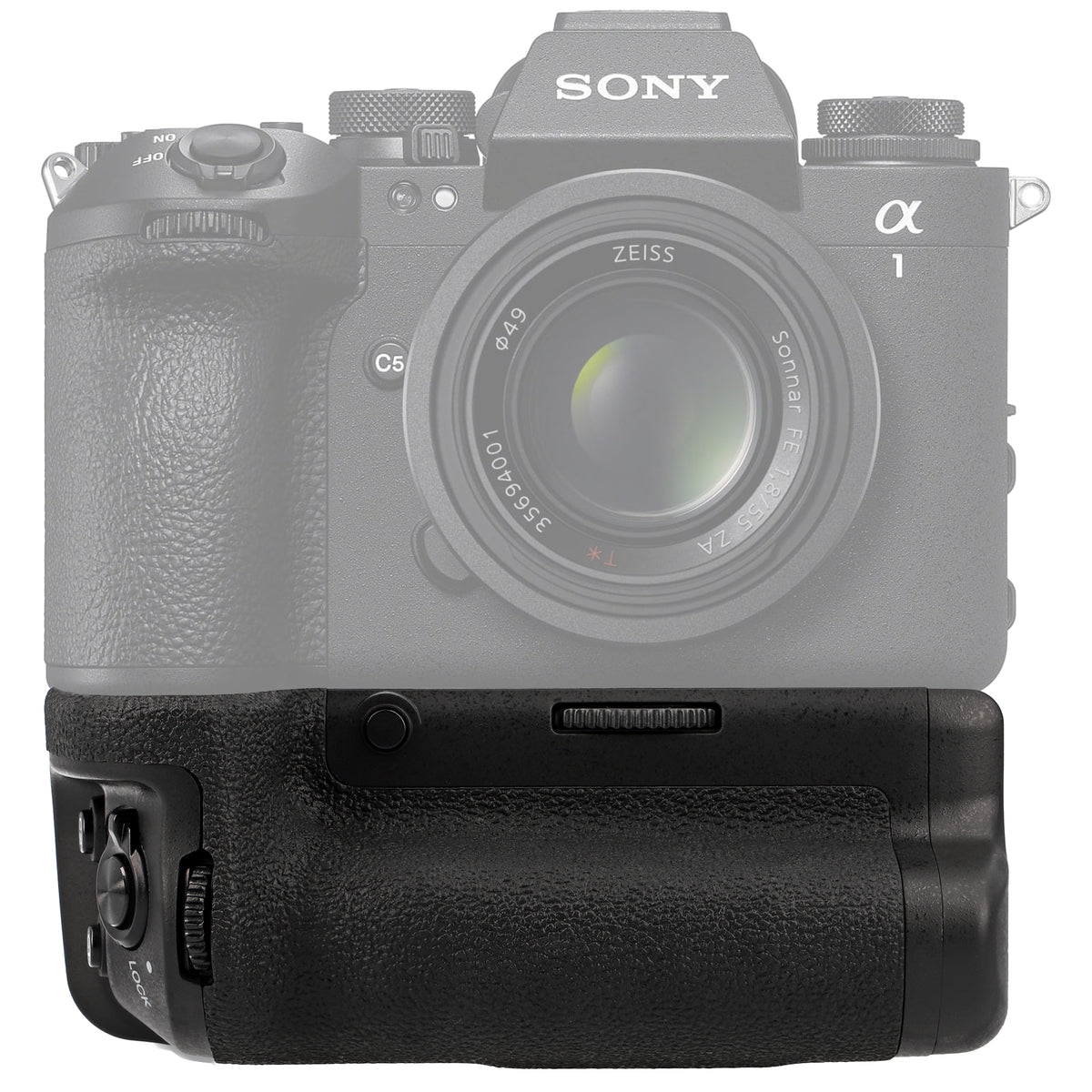 Batteriegriff für Sony A9 III & A1 II ersetzt VG-C5 Kamera Hochformatgriff Multifunktions Handgriff
