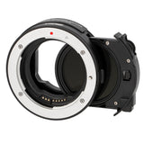 Objektivadapter mit Drop-In ND Filter für Canon EF-S Objektive an EOS RF Mount Autofokus EFTR-II