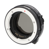 Objektivadapter mit Drop-In ND Filter für Canon EF-S Objektive an EOS RF Mount Autofokus EFTR-II