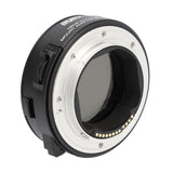 Objektivadapter mit Drop-In ND Filter für Canon EF-S Objektive an EOS RF Mount Autofokus EFTR-II