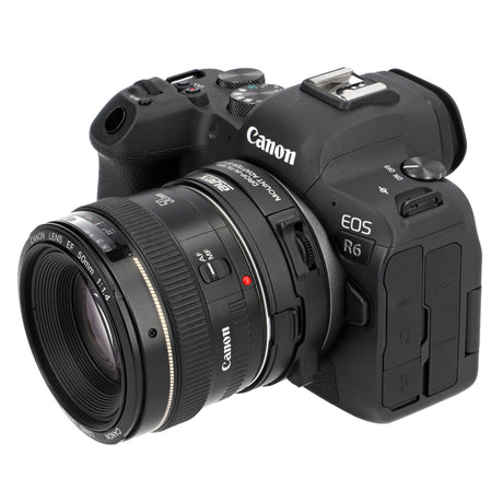 Objektivadapter mit Drop-In ND Filter für Canon EF-S Objektive an EOS RF Mount Autofokus EFTR-II