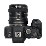 Objektivadapter mit Drop-In ND Filter für Canon EF-S Objektive an EOS RF Mount Autofokus EFTR-II