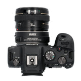 Objektivadapter mit Drop-In ND Filter für Canon EF-S Objektive an EOS RF Mount Autofokus EFTR-II
