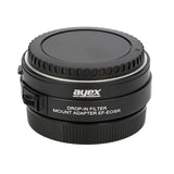 Objektivadapter mit Drop-In ND Filter für Canon EF-S Objektive an EOS RF Mount Autofokus EFTR-II
