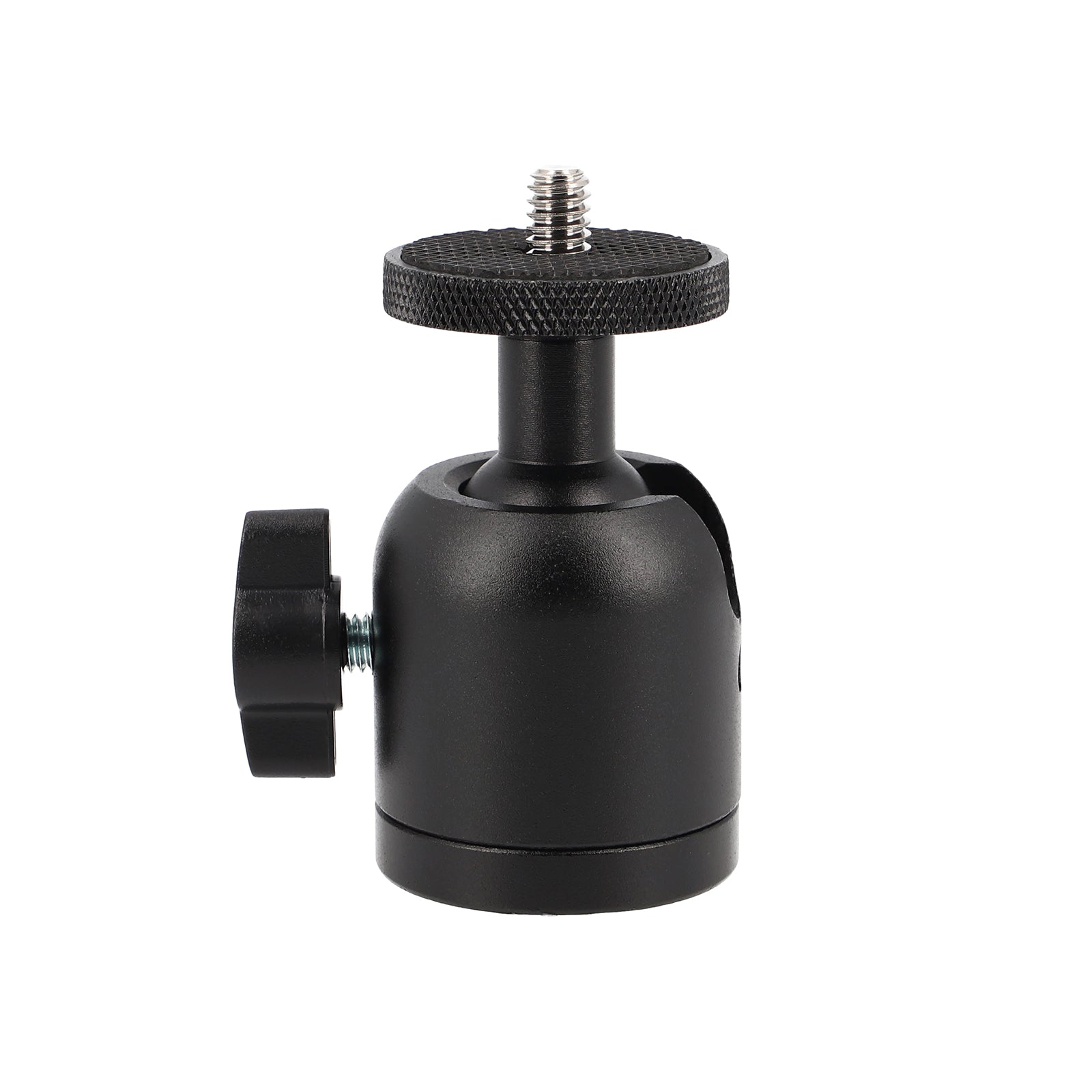 Mini Metall Kugelkopf 1/4 Zoll - Universal Kugelkopf mit 360° Drehung für Kamera & Zubehör